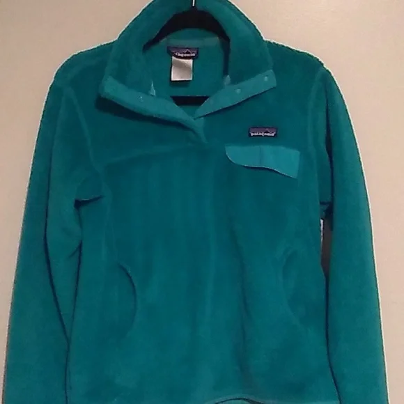 Women's Patagonia Snap-T Pullover Size Medium - Picture 1 of 6